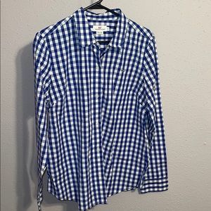 Blue and White checkered Vineyard Vines
